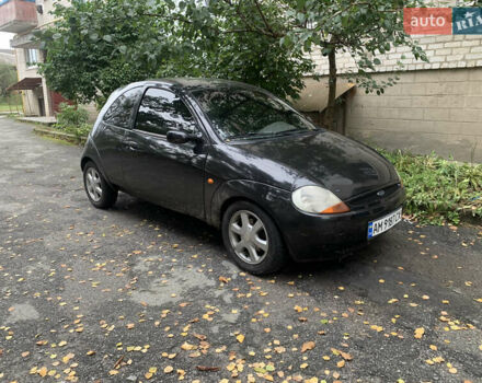 Черный Форд КА, объемом двигателя 1.3 л и пробегом 40 тыс. км за 1850 $, фото 1 на Automoto.ua