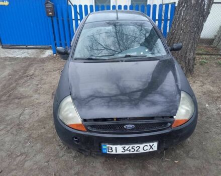 Чорний Форд КА, об'ємом двигуна 1.3 л та пробігом 200 тис. км за 565 $, фото 1 на Automoto.ua