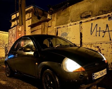 Черный Форд КА, объемом двигателя 1.3 л и пробегом 88 тыс. км за 800 $, фото 1 на Automoto.ua
