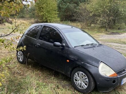 Черный Форд КА, объемом двигателя 1.3 л и пробегом 78 тыс. км за 1000 $, фото 1 на Automoto.ua