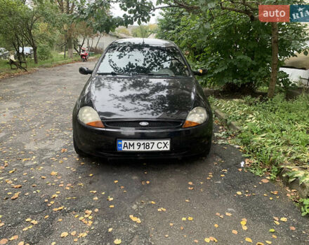 Черный Форд КА, объемом двигателя 1.3 л и пробегом 40 тыс. км за 1850 $, фото 1 на Automoto.ua