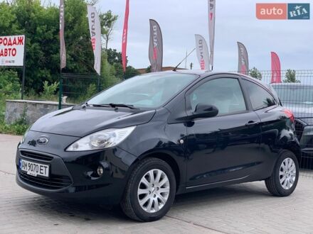 Чорний Форд КА, об'ємом двигуна 1.2 л та пробігом 86 тис. км за 4999 $, фото 1 на Automoto.ua