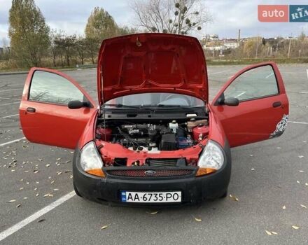 Красный Форд КА, объемом двигателя 1.3 л и пробегом 53 тыс. км за 1600 $, фото 6 на Automoto.ua