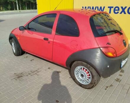 Красный Форд КА, объемом двигателя 1.3 л и пробегом 68 тыс. км за 2400 $, фото 4 на Automoto.ua
