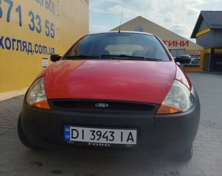 Красный Форд КА, объемом двигателя 1.3 л и пробегом 68 тыс. км за 2400 $, фото 2 на Automoto.ua