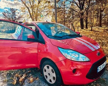 Красный Форд КА, объемом двигателя 1.3 л и пробегом 103 тыс. км за 4800 $, фото 3 на Automoto.ua