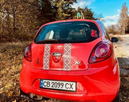 Красный Форд КА, объемом двигателя 1.3 л и пробегом 103 тыс. км за 4800 $, фото 7 на Automoto.ua