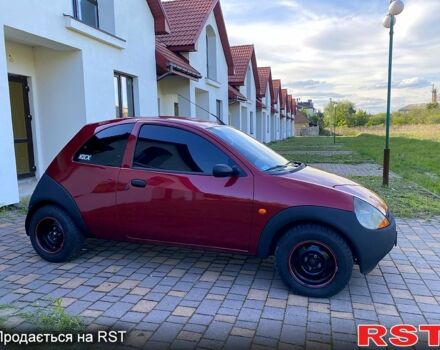 Красный Форд КА, объемом двигателя 1.3 л и пробегом 100 тыс. км за 2700 $, фото 1 на Automoto.ua