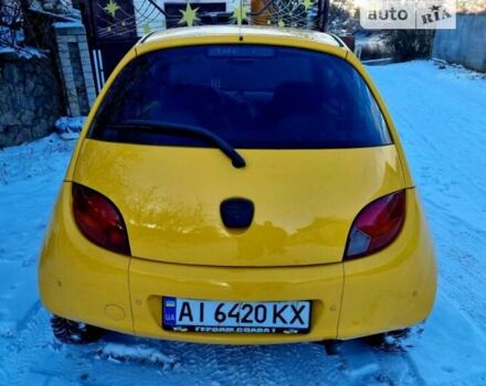 Желтый Форд КА, объемом двигателя 1.3 л и пробегом 68 тыс. км за 2500 $, фото 1 на Automoto.ua