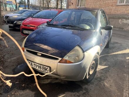 Синий Форд КА, объемом двигателя 1.3 л и пробегом 241 тыс. км за 750 $, фото 1 на Automoto.ua