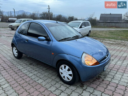 Синий Форд КА, объемом двигателя 1.3 л и пробегом 170 тыс. км за 2500 $, фото 1 на Automoto.ua