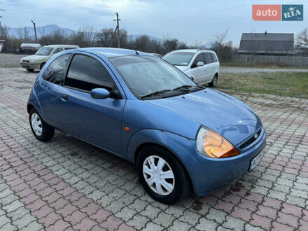 Синий Форд КА, объемом двигателя 1.3 л и пробегом 170 тыс. км за 2600 $, фото 1 на Automoto.ua
