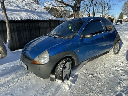 Синий Форд КА, объемом двигателя 1.3 л и пробегом 255 тыс. км за 2900 $, фото 1 на Automoto.ua