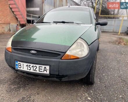 Зеленый Форд КА, объемом двигателя 1.3 л и пробегом 90 тыс. км за 1600 $, фото 1 на Automoto.ua