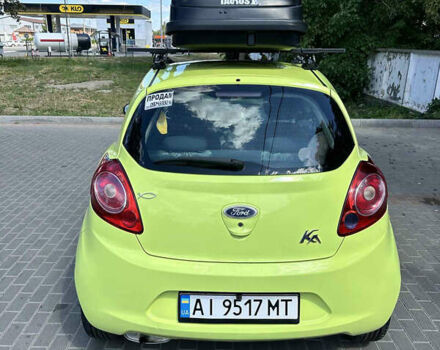 Зеленый Форд КА, объемом двигателя 1.24 л и пробегом 175 тыс. км за 3990 $, фото 1 на Automoto.ua