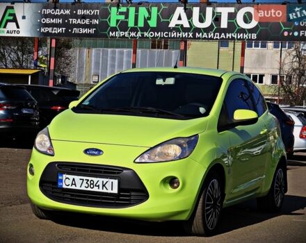 Зеленый Форд КА, объемом двигателя 1.2 л и пробегом 239 тыс. км за 3900 $, фото 1 на Automoto.ua
