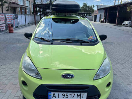 Зеленый Форд КА, объемом двигателя 1.24 л и пробегом 175 тыс. км за 3990 $, фото 1 на Automoto.ua