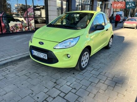 Зеленый Форд КА, объемом двигателя 1.2 л и пробегом 229 тыс. км за 3400 $, фото 1 на Automoto.ua
