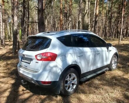 Белый Форд Куга, объемом двигателя 2 л и пробегом 200 тыс. км за 11000 $, фото 9 на Automoto.ua