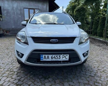 Белый Форд Куга, объемом двигателя 2 л и пробегом 277 тыс. км за 9100 $, фото 2 на Automoto.ua