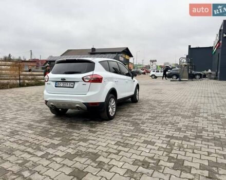Белый Форд Куга, объемом двигателя 2 л и пробегом 227 тыс. км за 9000 $, фото 2 на Automoto.ua