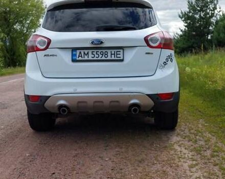 Белый Форд Куга, объемом двигателя 2 л и пробегом 286 тыс. км за 10200 $, фото 8 на Automoto.ua