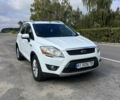 Белый Форд Куга, объемом двигателя 2 л и пробегом 225 тыс. км за 10400 $, фото 1 на Automoto.ua