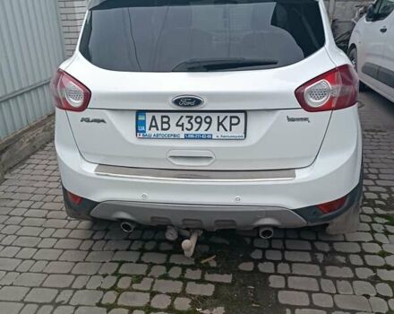 Белый Форд Куга, объемом двигателя 2 л и пробегом 171 тыс. км за 11500 $, фото 1 на Automoto.ua