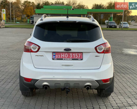 Форд Куга 2011 в Радивилове на Automoto.ua Белый Форд Куга, объемом двигателя 2 л и пробегом 257 тыс. км за 9950 $, фото 17 на Automoto.ua