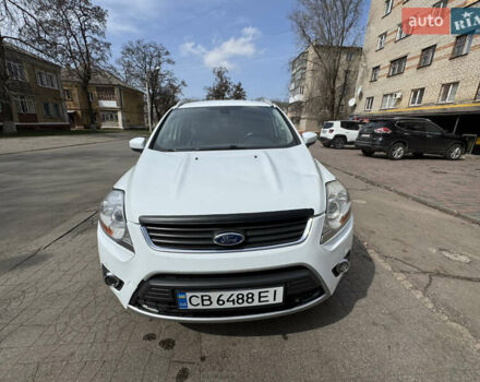 Белый Форд Куга, объемом двигателя 2 л и пробегом 216 тыс. км за 11500 $, фото 4 на Automoto.ua