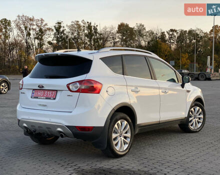 Форд Куга 2011 в Радивилове на Automoto.ua Белый Форд Куга, объемом двигателя 2 л и пробегом 257 тыс. км за 9950 $, фото 2 на Automoto.ua