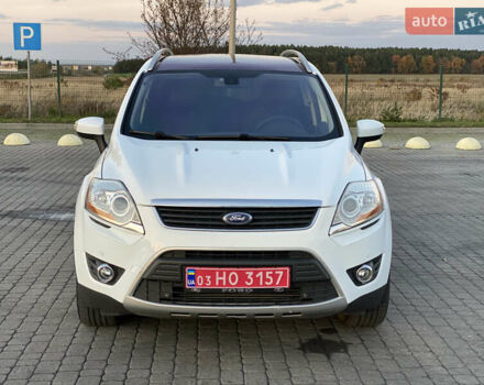 Форд Куга 2011 в Радивилове на Automoto.ua Белый Форд Куга, объемом двигателя 2 л и пробегом 257 тыс. км за 9950 $, фото 18 на Automoto.ua