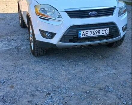Білий Форд Куга, об'ємом двигуна 2 л та пробігом 112 тис. км за 11500 $, фото 1 на Automoto.ua