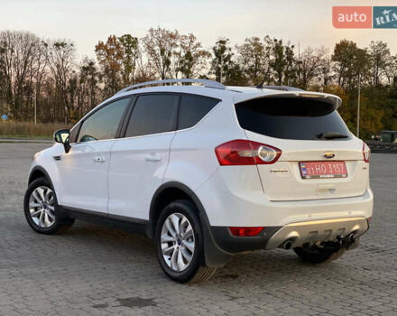 Форд Куга 2011 в Радивилове на Automoto.ua Белый Форд Куга, объемом двигателя 2 л и пробегом 257 тыс. км за 9950 $, фото 3 на Automoto.ua