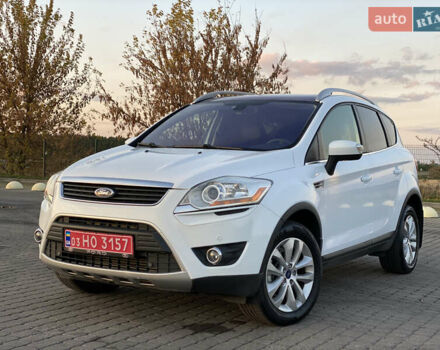 Форд Куга 2011 в Радивилове на Automoto.ua Белый Форд Куга, объемом двигателя 2 л и пробегом 257 тыс. км за 9950 $, фото 5 на Automoto.ua