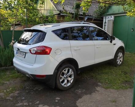 Белый Форд Куга, объемом двигателя 2 л и пробегом 133 тыс. км за 10200 $, фото 8 на Automoto.ua