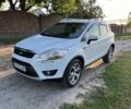 Белый Форд Куга, объемом двигателя 2 л и пробегом 160 тыс. км за 9750 $, фото 1 на Automoto.ua