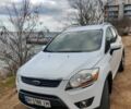 Белый Форд Куга, объемом двигателя 2 л и пробегом 195 тыс. км за 11200 $, фото 1 на Automoto.ua