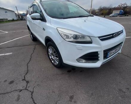 Белый Форд Куга, объемом двигателя 2 л и пробегом 123 тыс. км за 13200 $, фото 3 на Automoto.ua