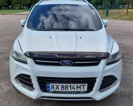 Белый Форд Куга, объемом двигателя 2 л и пробегом 245 тыс. км за 13500 $, фото 4 на Automoto.ua