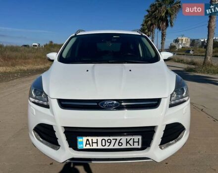 Белый Форд Куга, объемом двигателя 2 л и пробегом 117 тыс. км за 13000 $, фото 1 на Automoto.ua