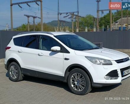 Білий Форд Куга, об'ємом двигуна 2 л та пробігом 272 тис. км за 12900 $, фото 1 на Automoto.ua