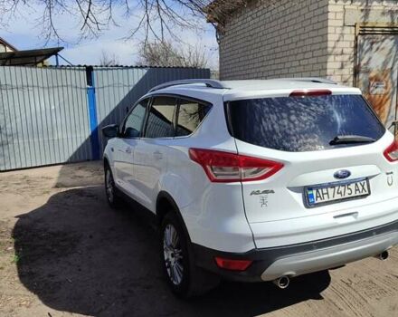 Белый Форд Куга, объемом двигателя 2 л и пробегом 156 тыс. км за 15000 $, фото 1 на Automoto.ua