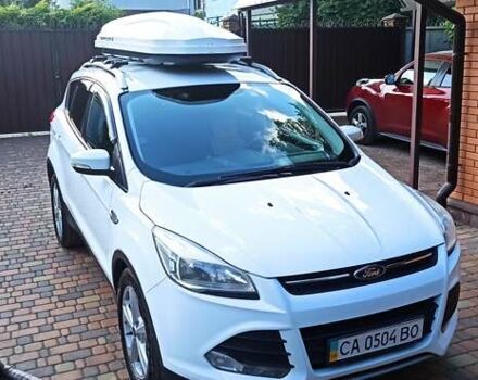 Форд Куга 2013 в Буче на Automoto.ua Белый Форд Куга, объемом двигателя 2 л и пробегом 234 тыс. км за 12000 $, фото 2 на Automoto.ua