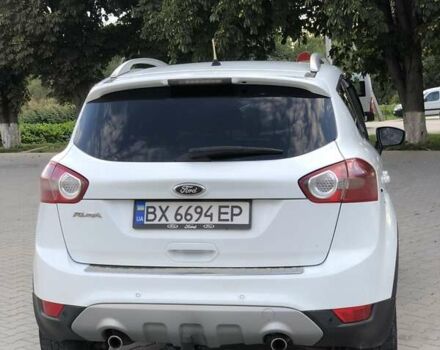 Белый Форд Куга, объемом двигателя 2 л и пробегом 200 тыс. км за 13200 $, фото 6 на Automoto.ua