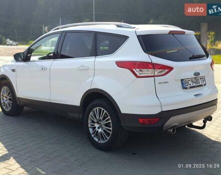 Білий Форд Куга, об'ємом двигуна 2 л та пробігом 272 тис. км за 12900 $, фото 11 на Automoto.ua