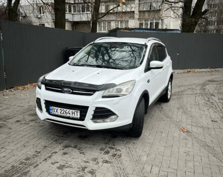 Белый Форд Куга, объемом двигателя 2 л и пробегом 213 тыс. км за 12300 $, фото 2 на Automoto.ua