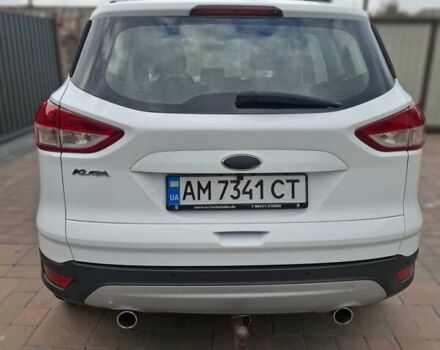 Білий Форд Куга, об'ємом двигуна 2 л та пробігом 183 тис. км за 13500 $, фото 20 на Automoto.ua