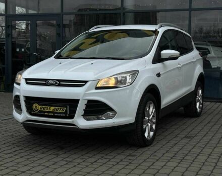 Белый Форд Куга, объемом двигателя 2 л и пробегом 228 тыс. км за 13800 $, фото 2 на Automoto.ua