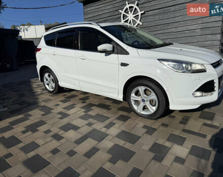 Форд Куга 2014 в Славском на Automoto.ua Белый Форд Куга, объемом двигателя 2 л и пробегом 123 тыс. км за 15600 $, фото 13 на Automoto.ua